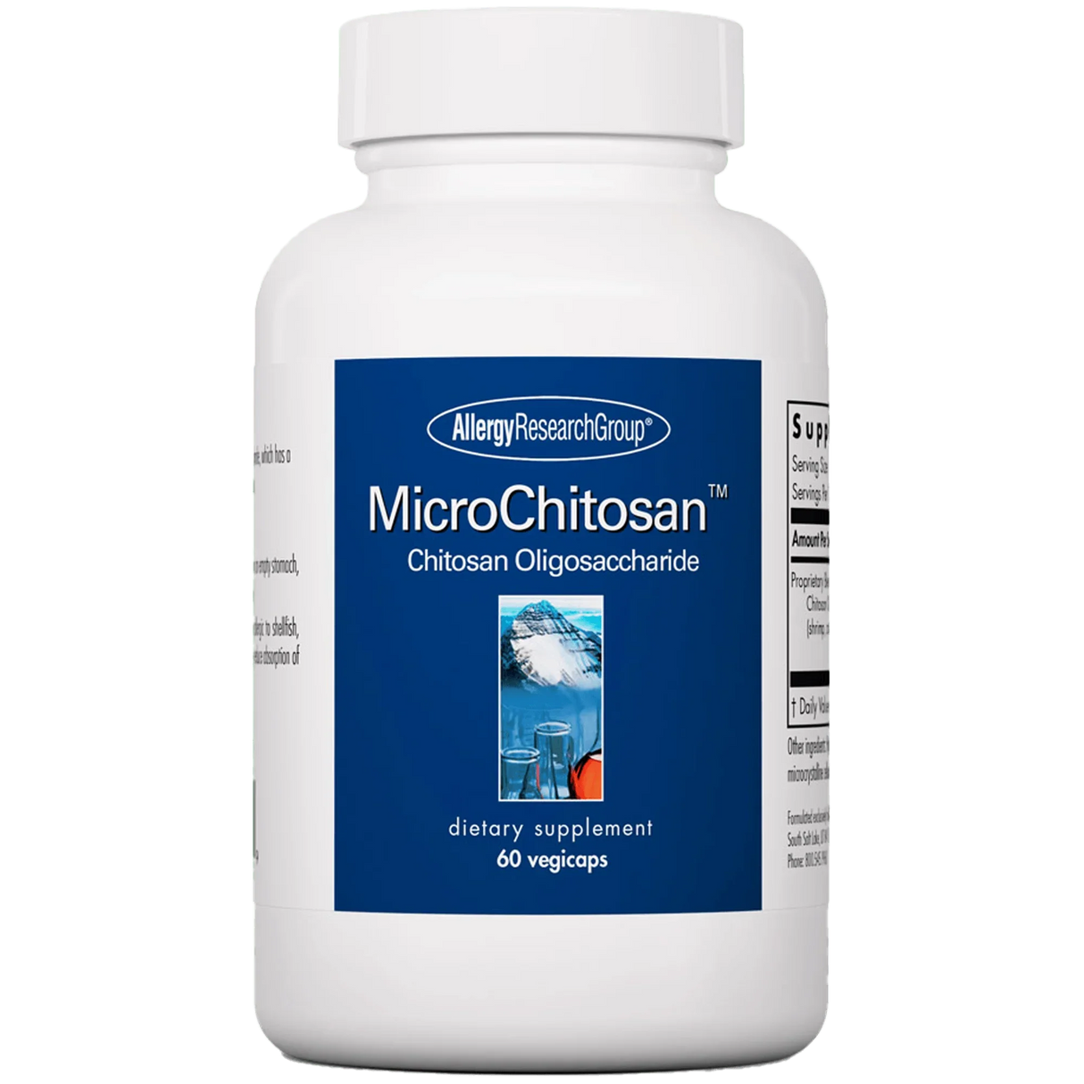 MicroChitosan 60 vcaps - Nutricology / Allergy Research Group - welzo