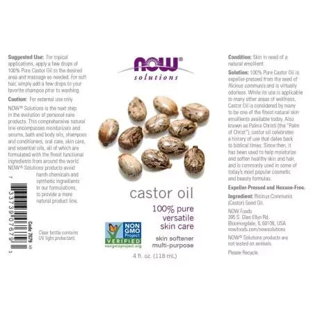 Now Foods Castor Oil