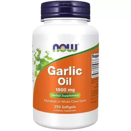Now Foods Garlic Oil 1,500 mg Softgels