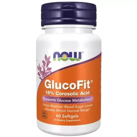 Now Foods GlucoFit 60 Softgels