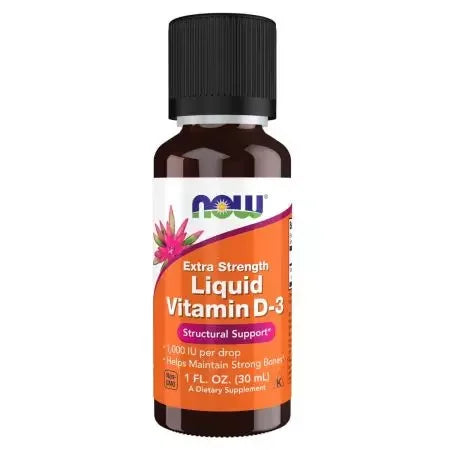 Now Foods Liquid Vitamin D3 Extra Strength 1oz