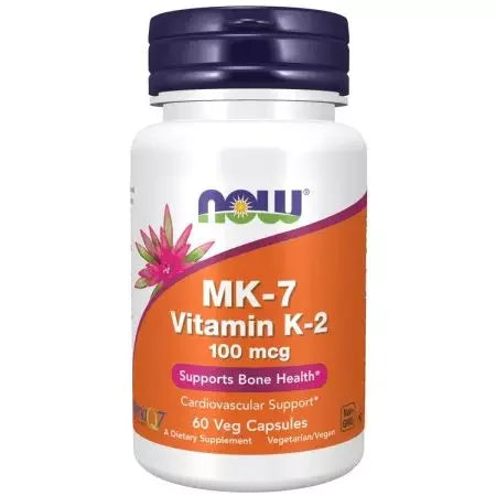 Now Foods MK7 Vitamin K2 100 mcg Veg Capsules