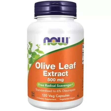 Now Foods Olive Leaf Extract 500 mg Veg Capsules