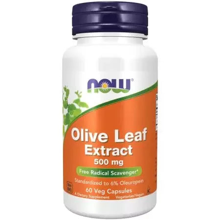 Now Foods Olive Leaf Extract 500 mg Veg Capsules