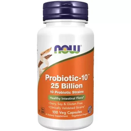 Now Foods Probiotic10 25 Billion Veg Capsules