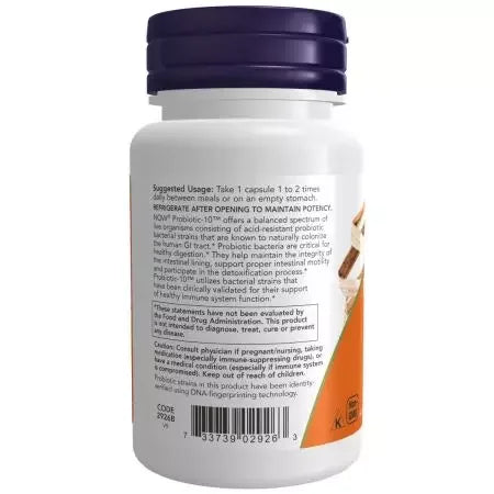 Now Foods Probiotic10 25 Billion Veg Capsules