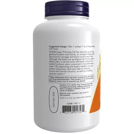 Now Foods Super Primrose 1,300 mg Softgels