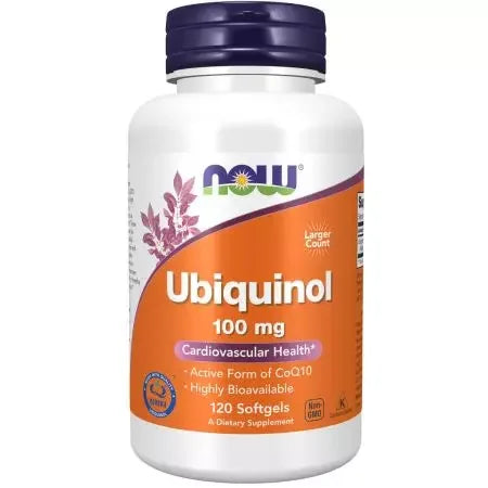 Now Foods Ubiquinol 100 mg Softgels
