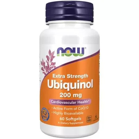 Now Foods Ubiquinol 200 mg 60 Softgels