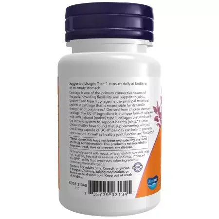 Now Foods UCII Type II Collagen Capsules