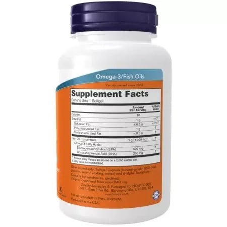 Now Foods Ultra Omega 3 Fish Oil Softgels