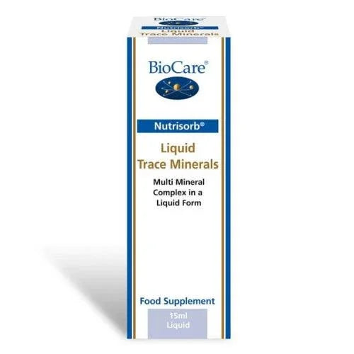 Nutrisorb® Liquid Trace Minerals 15ml - Biocare - welzo
