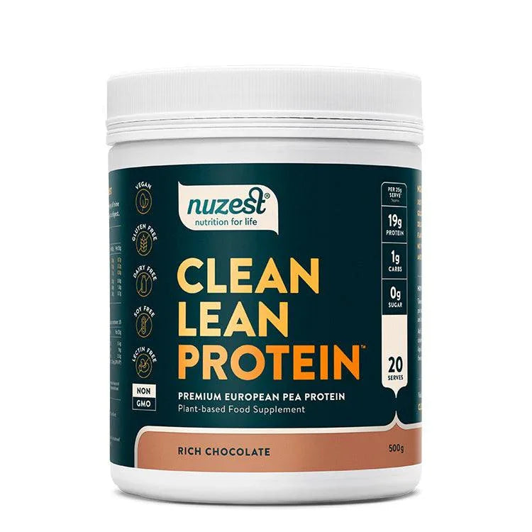 Nuzest - 500g - Clean Lean Protein Rich Chocolate - welzo