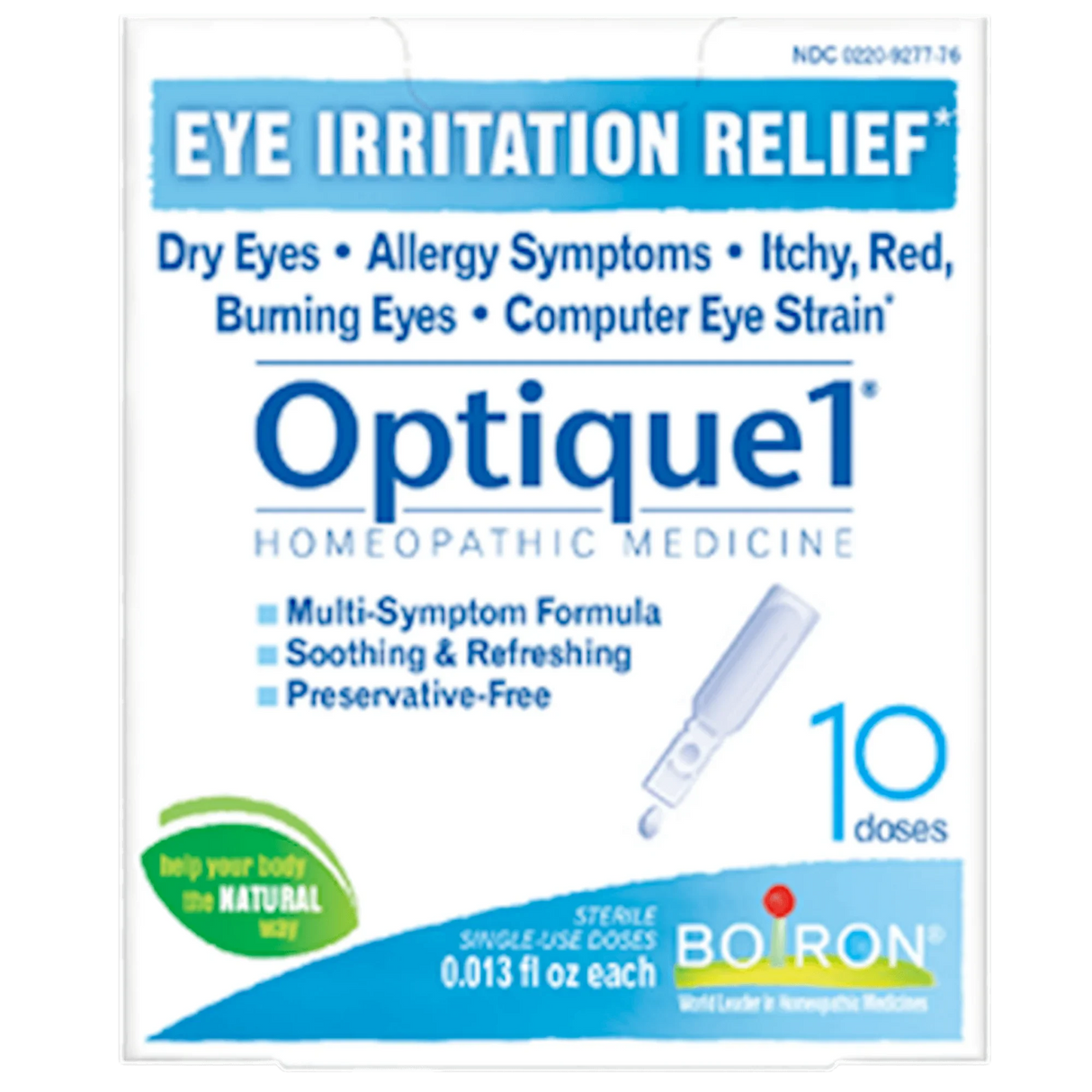 Optique 1 Eye Drops 10 doses - Boiron - welzo
