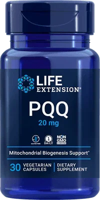 PQQ Caps, 20 mg, 30 Vegetarian Capsules - Life Extension - welzo