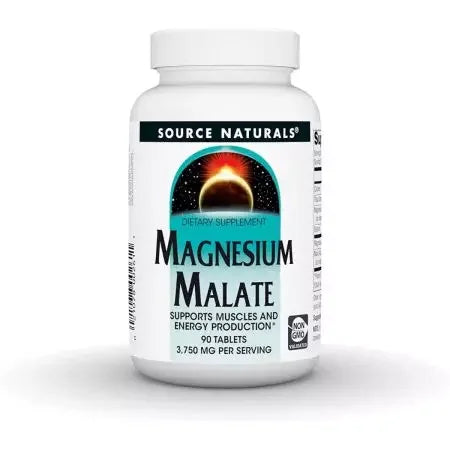 Source Naturals Magnesium Malate 1250mg Tablets