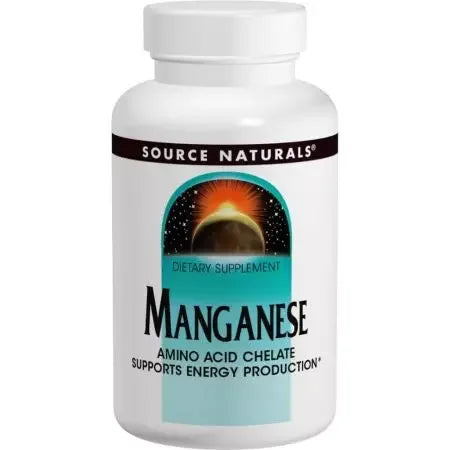 Source Naturals Manganese 10mg 100 Tablets