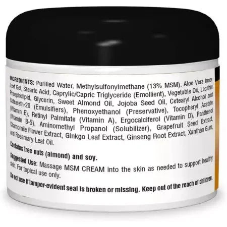 Source Naturals MSM Cream