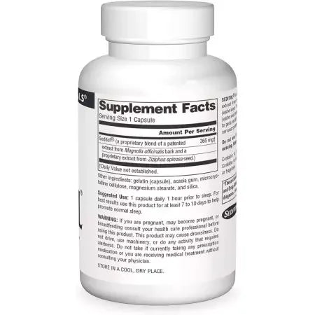 Source Naturals Seditol 365mg Capsules