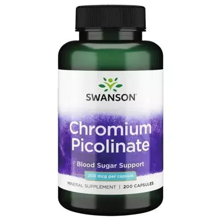 Swanson Chromium Picolinate 200mcg Capsules