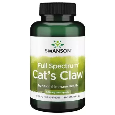 Swanson Full Spectrum Cat's Claw 500mg Capsules