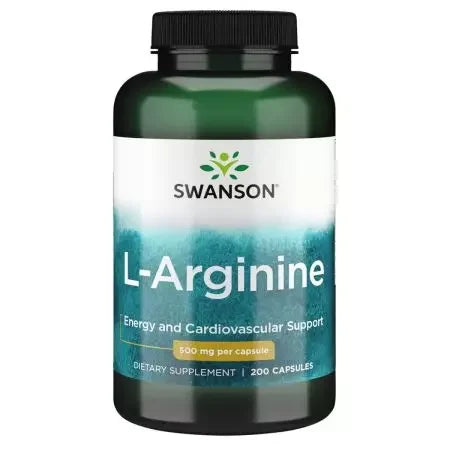 Swanson LArginine 500 mg Capsules