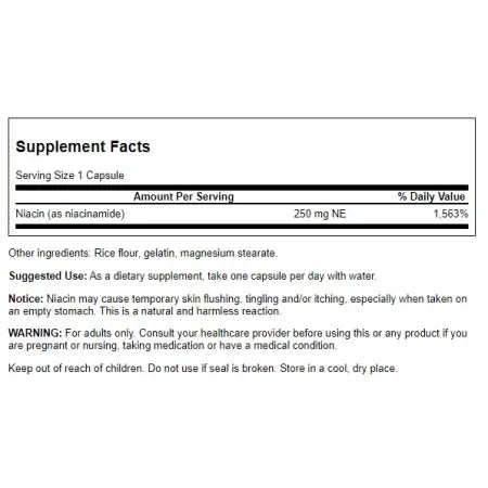 Swanson Niacinamide Capsules