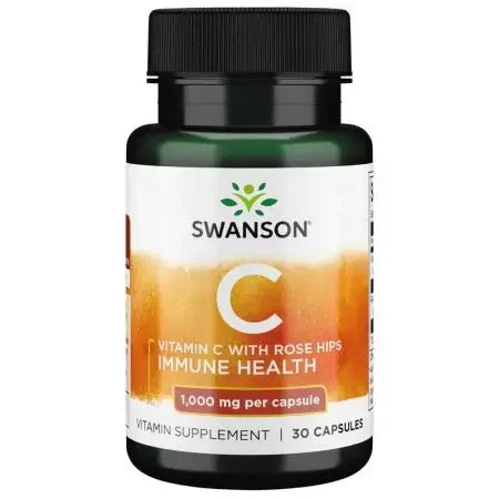 Swanson Vitamin C with Rose Hips 1,000 mg Capsules
