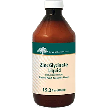 Zinc Glycinate Liquid 15.2 fl oz - Genestra - SOI* - welzo