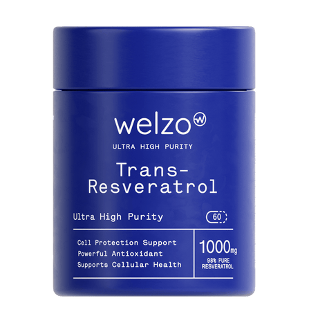 Ultra Purity Trans-Resveratrol 1000mg 98% capsules