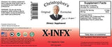 Christopher's Original Formulas - X-INFX (Infection Formula) 440mg, 100 Vegetarian Caps