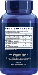 Life Extension Buffered Vitamin C Powder, 454g