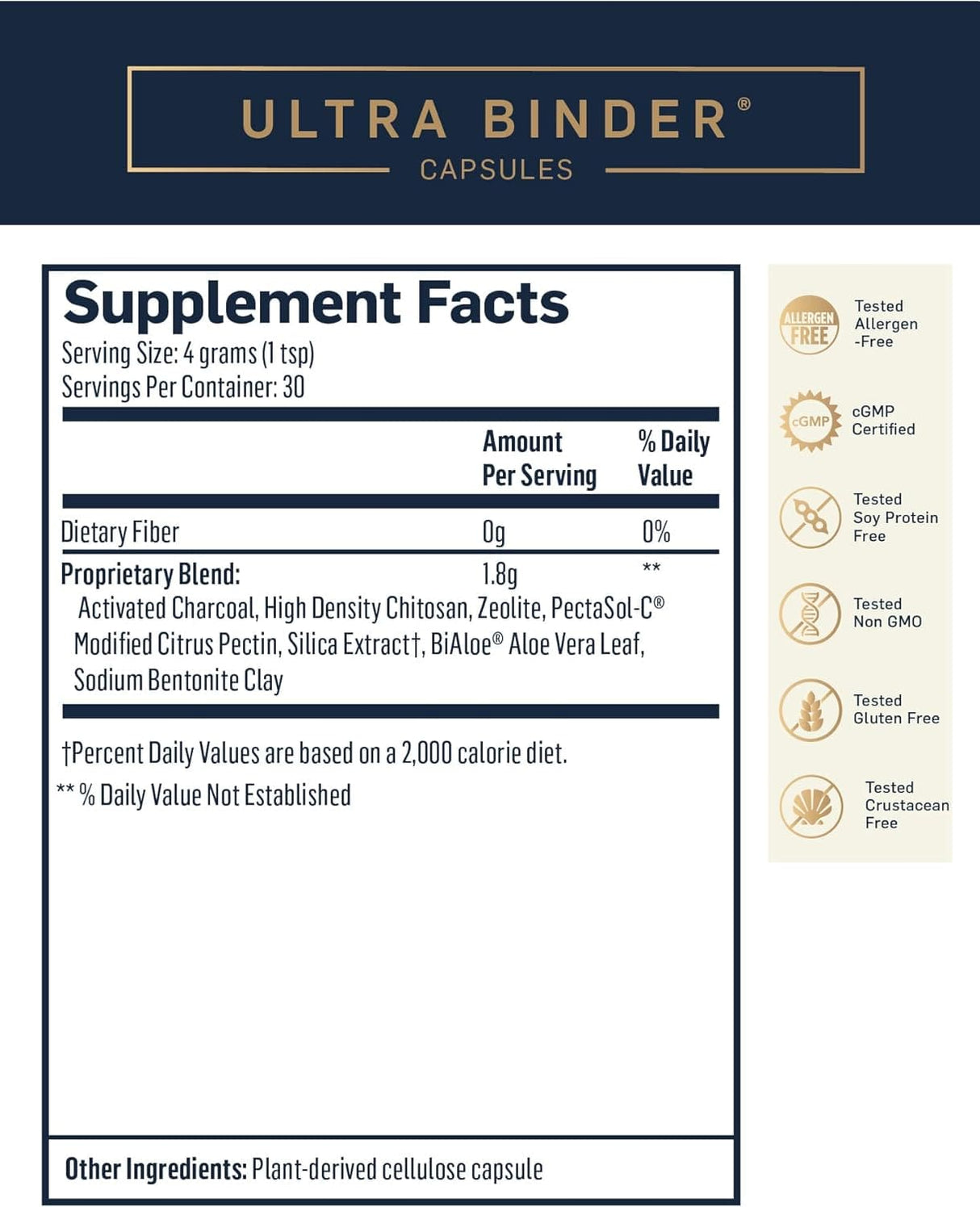 Quicksilver Scientific - Ultra Binder (120 Capsules)