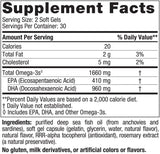 Nordic Naturals DHA Xtra (Strawberry) 1660 mg, 60 Softgels