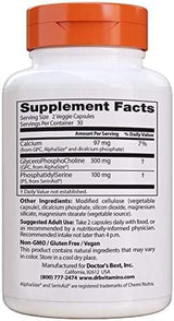 Doctor's Best, Natural Brain Enhancers with AlphaSize and SerinAid, 60 Capsules