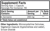 Kirkman Laboratories L-Carnosine 200mg (Hypoallergenic), 90 Capsules