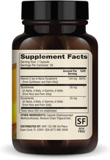 Dr. Mercola - Vitamin E, Tocopherols & Tocotrienols - 30 Licaps Capsules