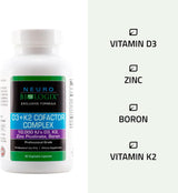 Neuro Biologix Vitamin D3 plus K2 Cofactor Complex (60 capsules)