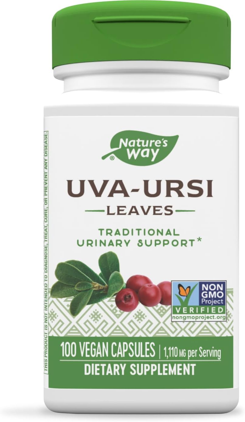 Nature's Way Uva Ursi Leaves, 100 Capsules