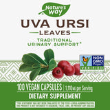 Nature's Way Uva Ursi Leaves, 100 Capsules