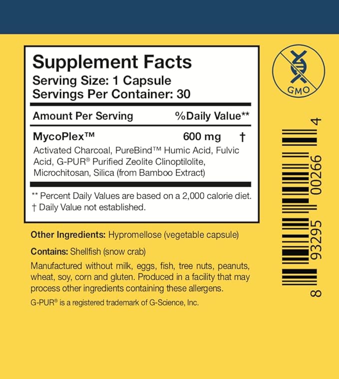 Researched Nutritionals Mycopul, 30 Capsules