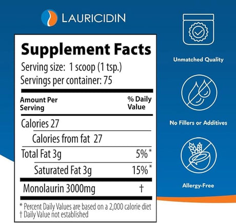 Lauricidin (227g) - Monolaurin