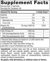 Nordic Naturals Ultimate Omega D3 (Lemon) 120 Soft Gels