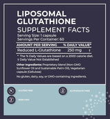 BodyBio Liposomal Glutathione - 60 Capsules