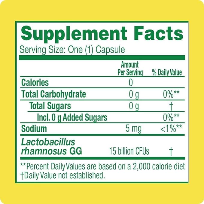 Culturelle (Lactobacillus GG) - 30 Capsules