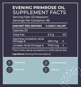 Bodybio Evening Primrose Oil Liquid - 8oz