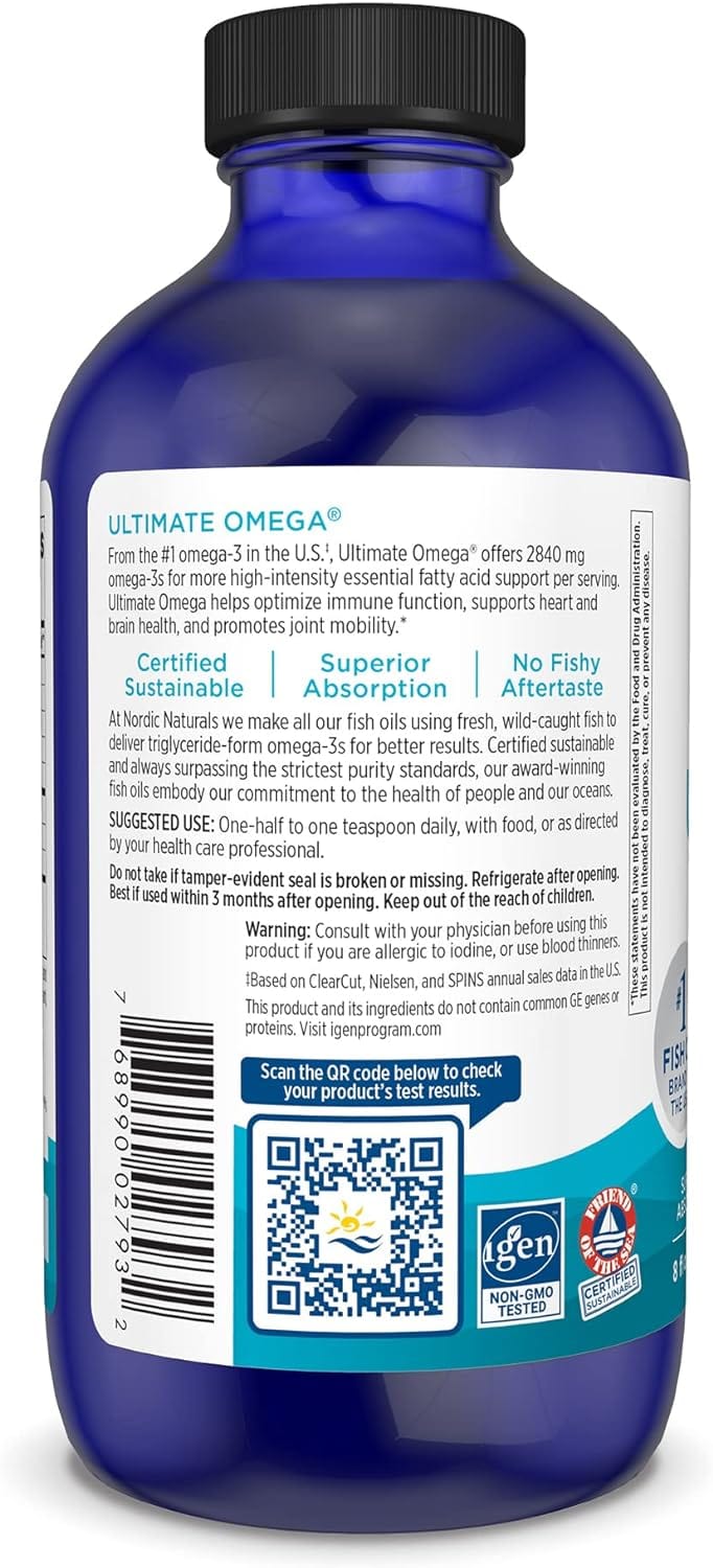 Nordic Naturals - Ultimate Omega (Lemon) 237ml