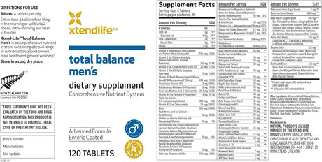 Xtendlife Total Balance Men (120 tabs)