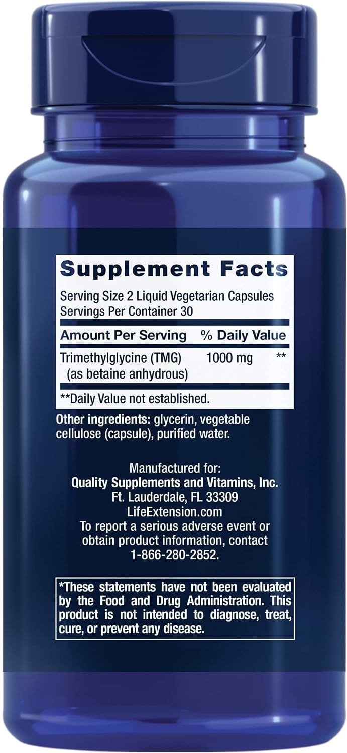 Life Extension - TMG 500mg (60 capsules)