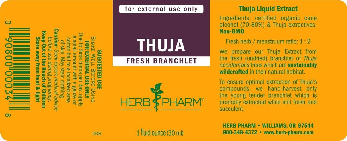 Herb Pharm Thuja, 1 oz